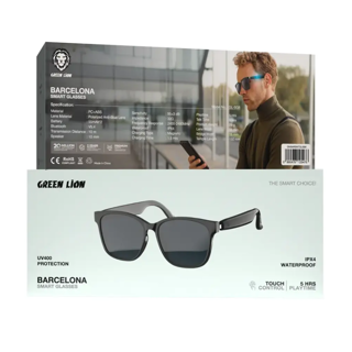 عینک هوشمند بارسلونا گرین Green Barcelona Smart Glasses